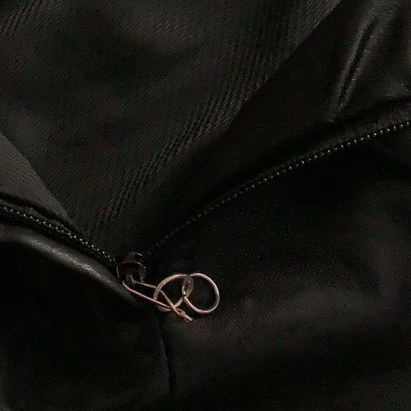 ADLER Collection leather skirt black full-lined zipper back (8) soft lea… - Picture 7 of 15